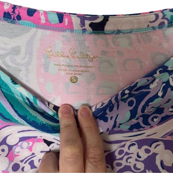 Lilly Pulitzer Sophie multi all that she wants dress small - Picture 5 of 8